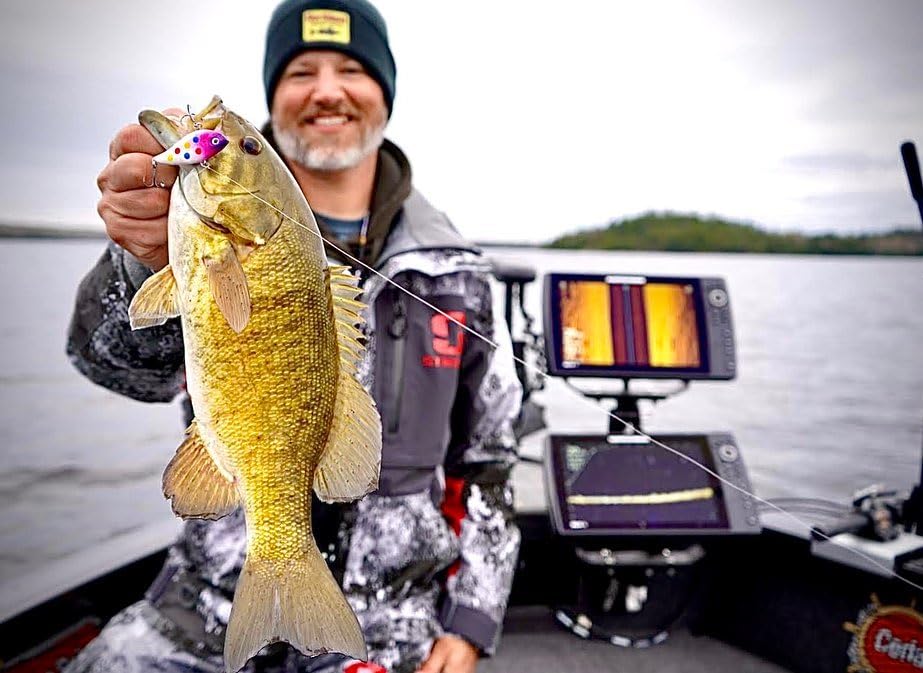 Northland Tackle Rippin' Shad Fishing Hook - Freshwater Fishing Lure for Bass, Walleye, Trout, Crappie, & Others - The Perfect Bait in Any Kit (Glo Firetiger, 2", 3/8 Oz)