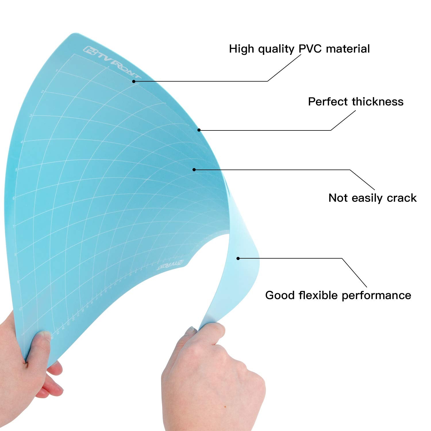 HTVRONT Light Grip Cutting Mat for Cricut, 6 Pack Cutting Mat 12x12 for Cricut Explore Air 2/Air/One/Maker, Light Adhesive Sticky Quilting Cutting Mats Replacement Accessories for Cricut