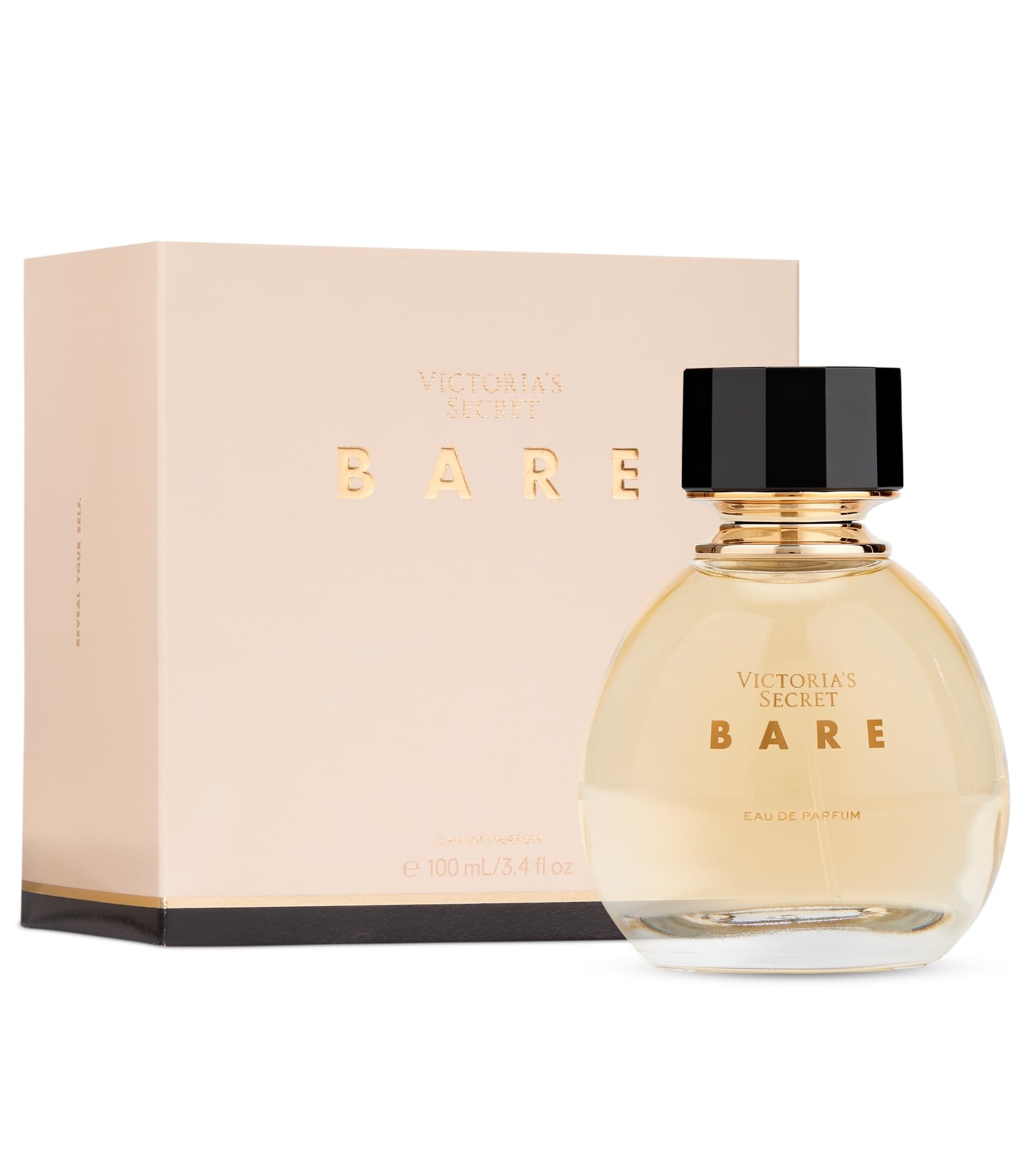 Victoria's Secret Bare Eau de Parfum, Notes of Australian Sandalwood, Mandarin Madagascar & Egyptian Violet, Perfumes for Women (3.4 oz)