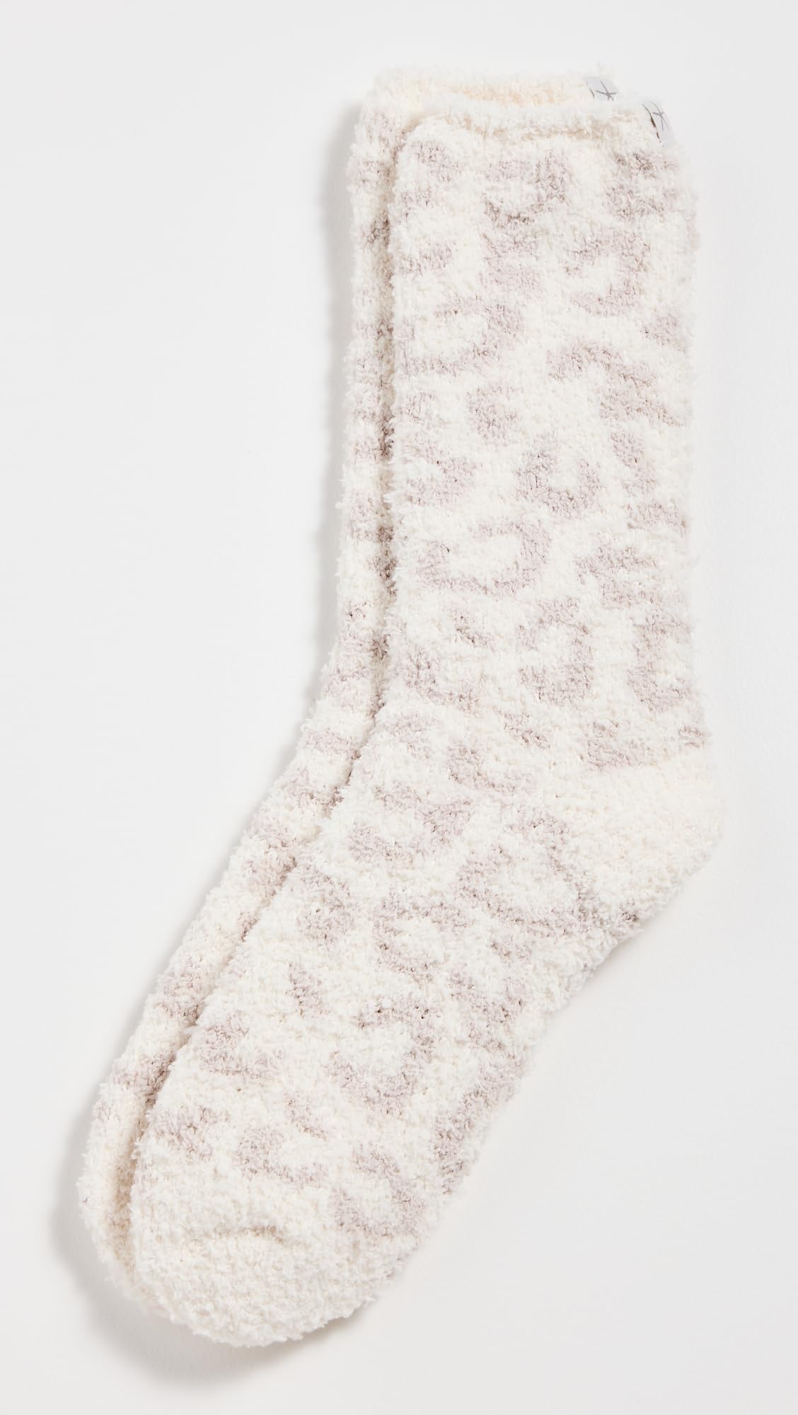 Barefoot Dreams CozyChic Women's Barefoot In The Wild Socks, Cream/Stone