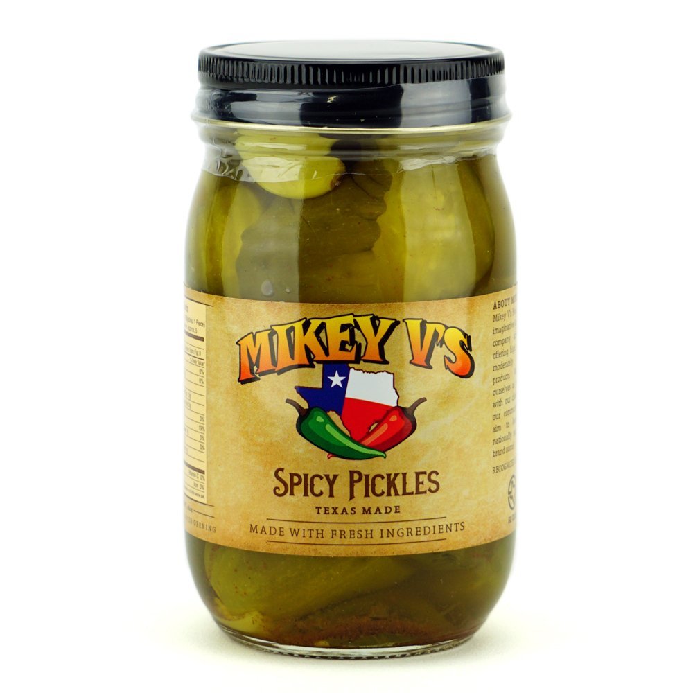 Mikey V's Spicy Carolina Reaper Pickles (1 Jar)