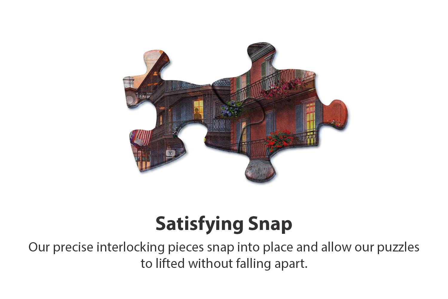 Springbok's 1000 Piece Jigsaw Puzzle Bourbon Street - Made in USA