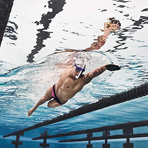 Speedo Unisex-Adult Swim Training Snorkel Bullet Head Charcoal, One Size