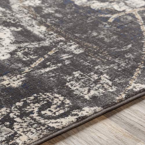 Mark&Day Area Rugs, 2x3 Avellino Traditional Black Area Rug, Grey Black Beige Carpet for Living Room, Bedroom or Kitchen (2' x 2'11")