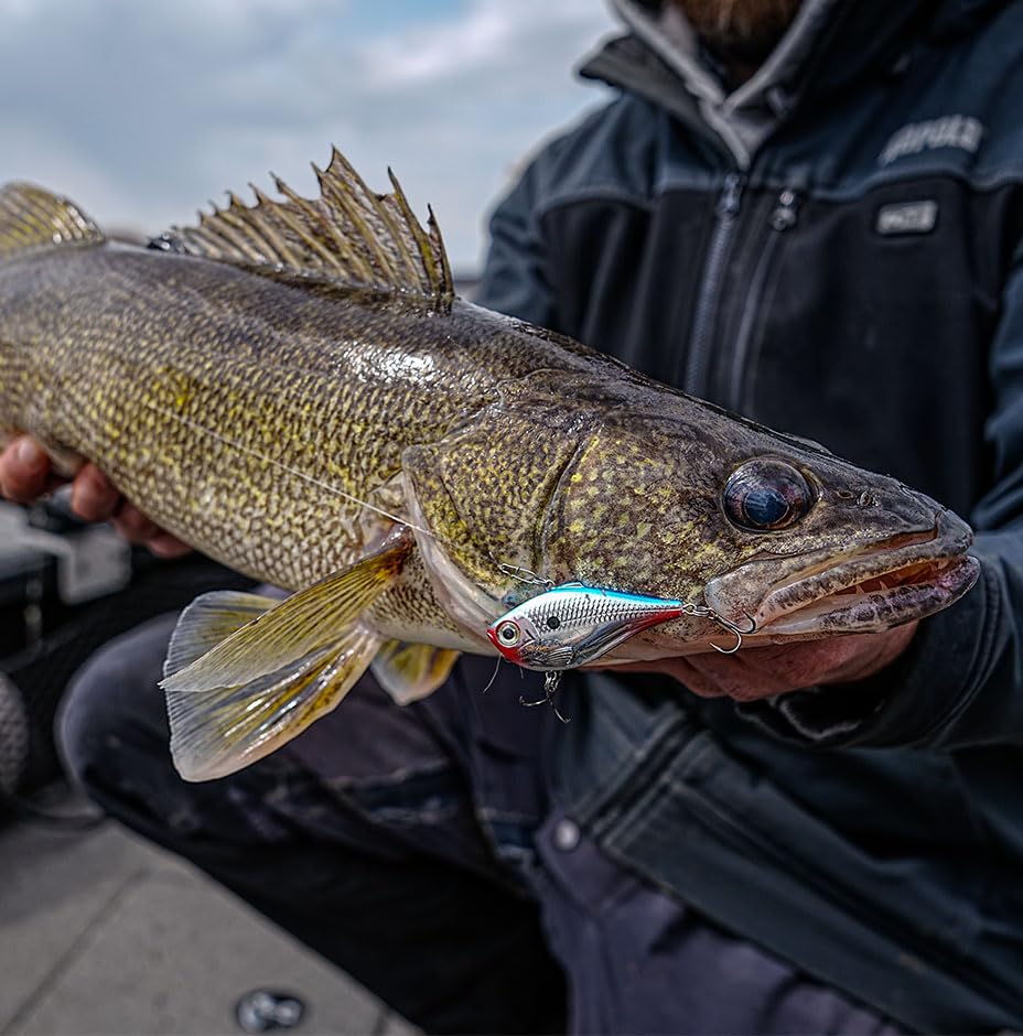 Rapala Rippin' Rap, Fishing Lure, Hard Bait, 2", Redfire Crawdad