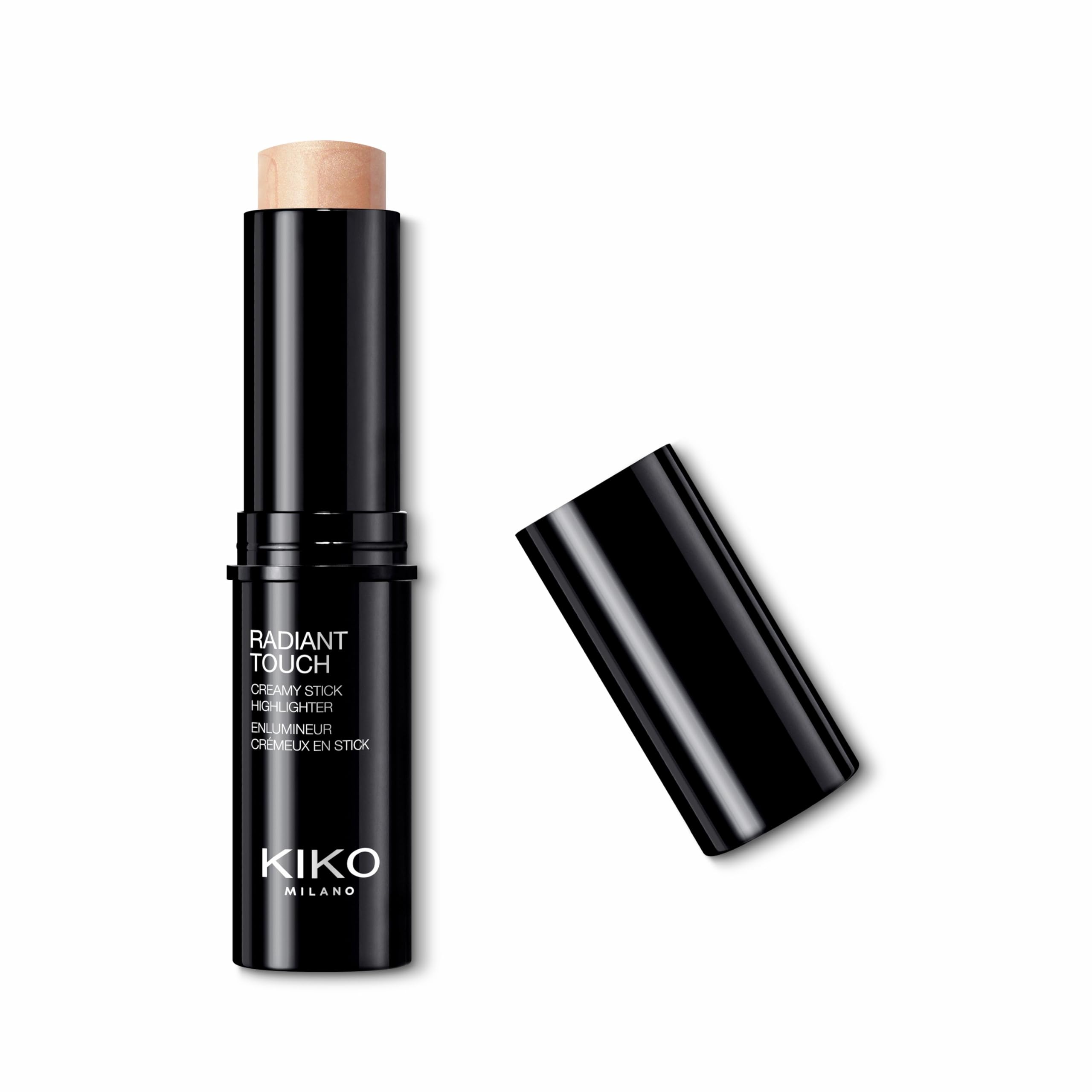 KIKO Milano Radiant Touch Creamy Stick Highlighter 100, Stick Highlighter: Creamy Texture And Radiant Finish