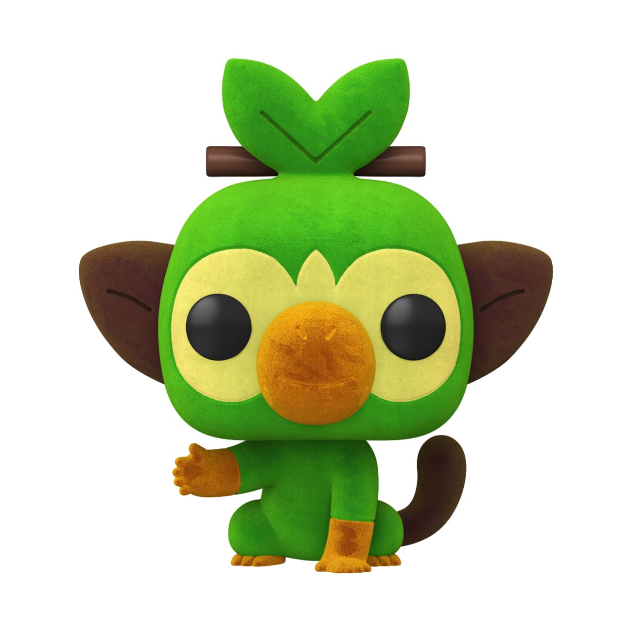 Funko Pop! Games: Pokemon - Grookey (Flocked), Amazon Exclusive