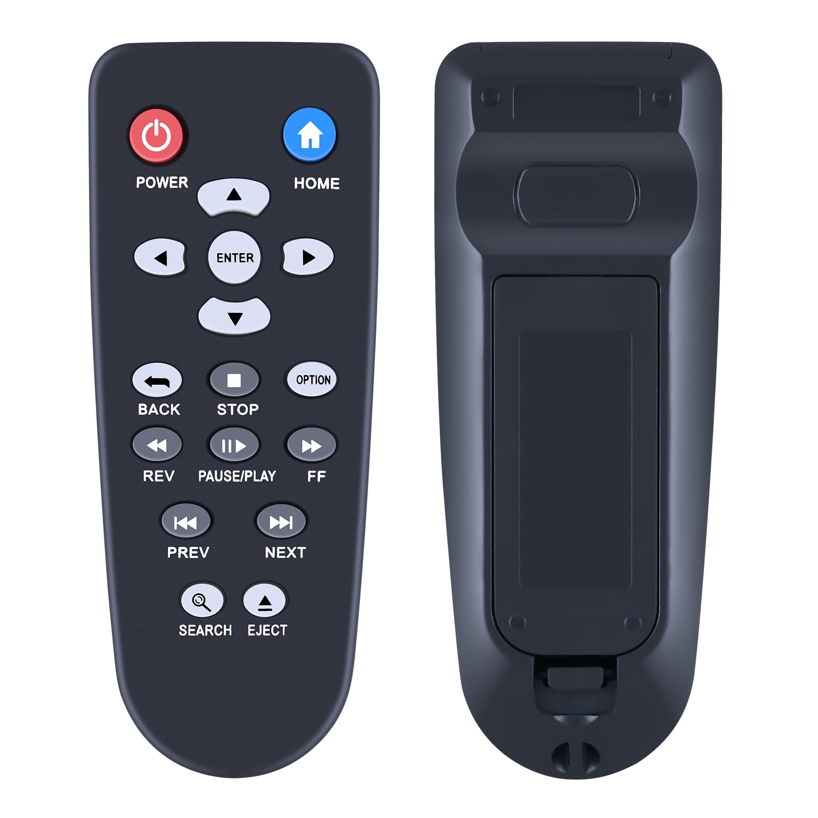 WD-RC Replacement Remote Control Compatible for WD Western Digital WD TV 1tb 2tb 3tb Live TV Plus Mini HD Hub Media Player