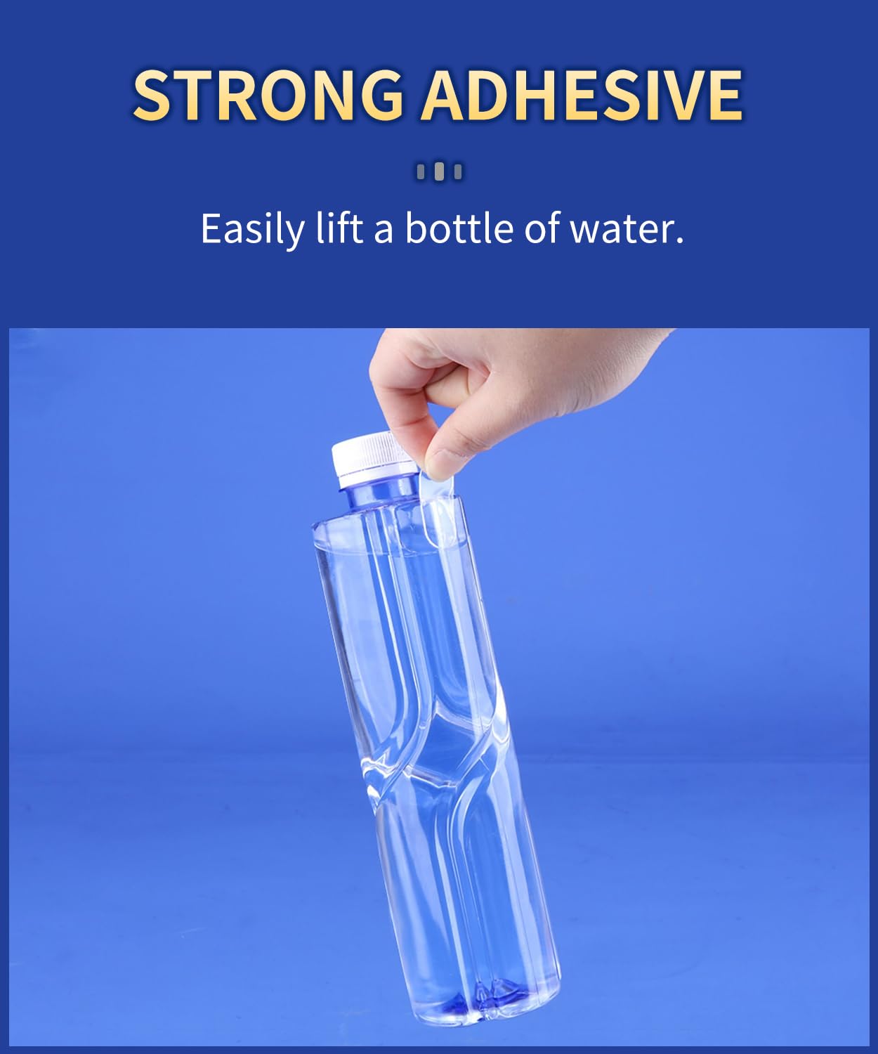 PHIXBEAR Large Mounting Putty No Residue, Double Sided Tape Glue Adhesive Dots Clear Museum Sticky Tack, Picture Hanging Strips Fixed Posters Decor Art Craft Party, 0.39 x 0.78 in (252 Pcs)