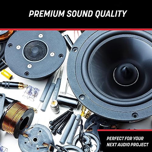 GS Power 300ft CCA 16 Gauge Wire Automotive, 50ft 6 Color Pack, 16 AWG 12volt, Speaker Electrical Wire Low Voltage Primary for Car Stereo Audio Video Trailer Harness LED Light Hookup Wiring DIY