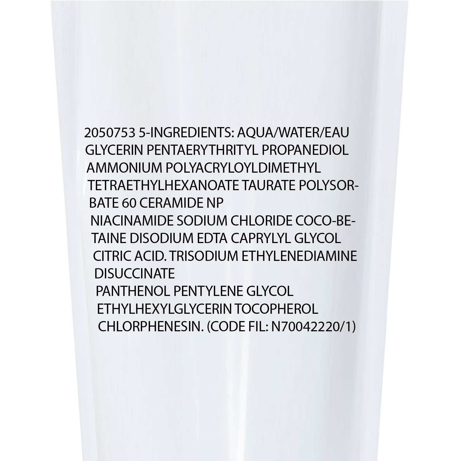 La Roche-Posay Toleriane Hydrating Gentle Face Cleanser | Hydrating Facial Cleanser With Niacinamide + Ceramides | Daily Face Wash For Dry Skin To Normal Skin | Sensitive Skin Tested | Fragrance Free