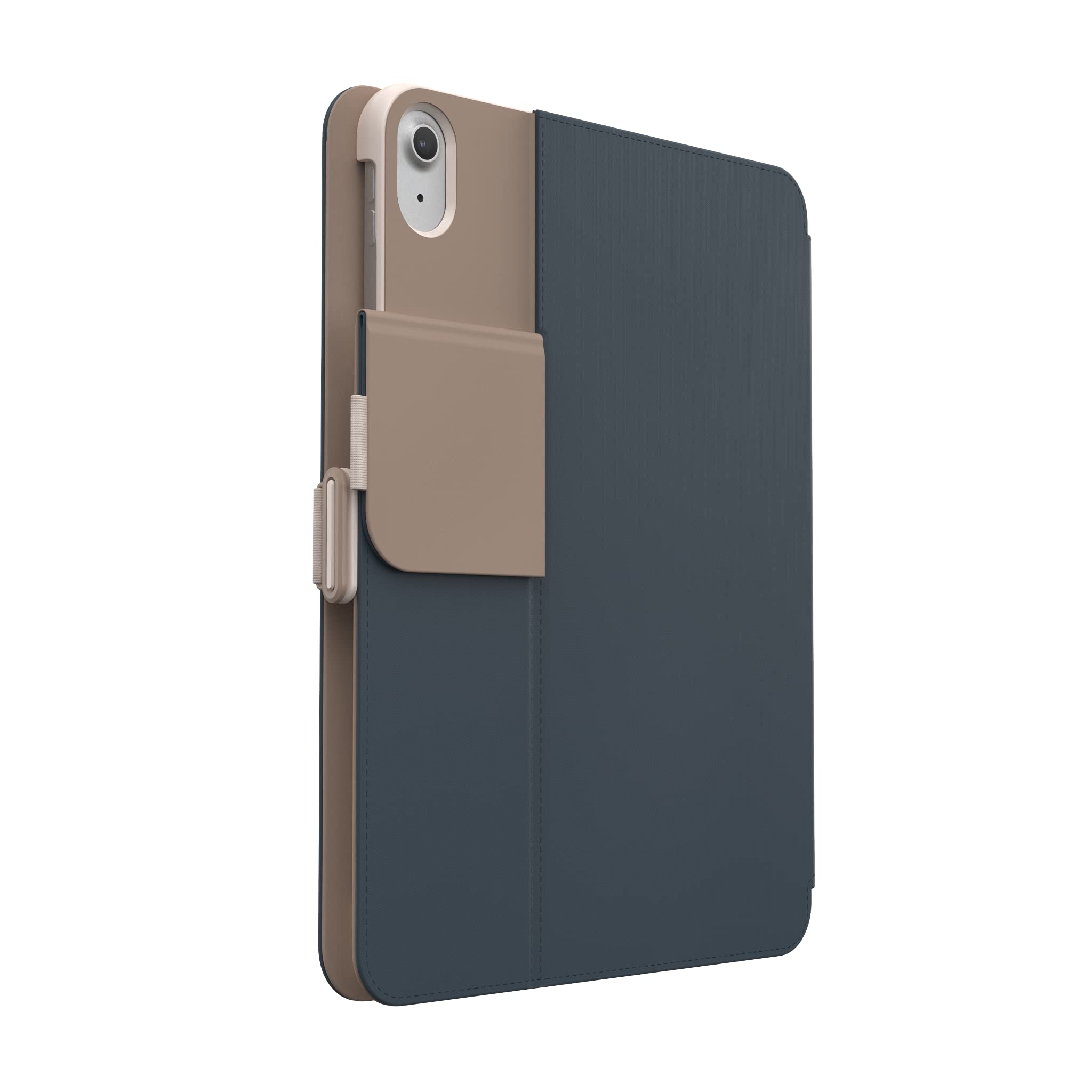Speck Case for iPad Pro 10th Generation 10.9 Inch - Drop & Camera Protection, Slim Multi Range Stand, Apple Pencil Holder - Almond Milk/Mocha/Charcoal