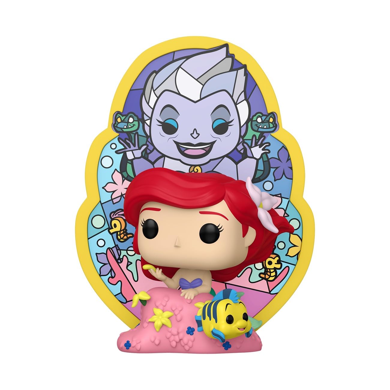 Funko Pop! Deluxe: Little Mermaid - Ariel - Stained Glass - Collectable Vinyl Figure - Gift Idea - Official Merchandise - Toys for Kids & Adults - Disney Fans - Model Figure for Collectors and Display