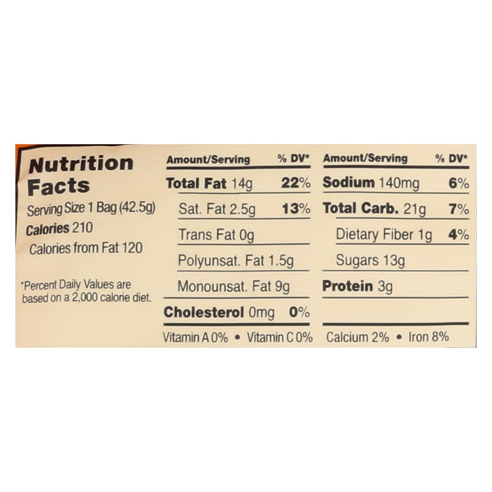 Sahale Tangerine Vanilla Cashew Glazed Nut Mix, 1.5 Ounces (Pack of 9)