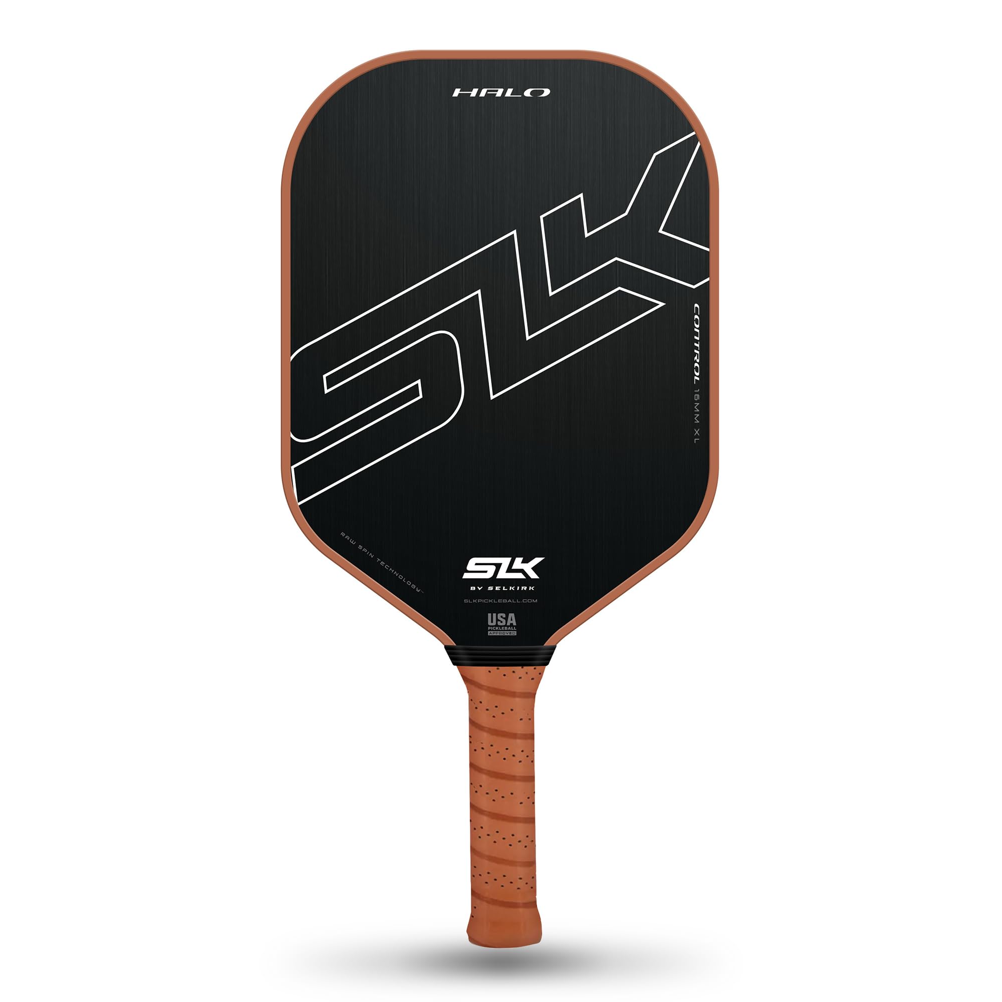 2024 Selkirk SLK Halo Control & Halo Power Pickleball Paddle | Raw Carbon Fiber Pickleball Paddle with a Rev-Core Power Polymer Core | The Pickleball Paddle Designed for Ultimate Spin & Consistency