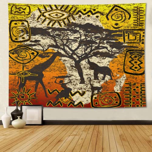 feelacle Werewolf Tapestry 80" X 60" Wolf Wall Hanging Party Decorations Home Decor For Bedroom Living Room Dorm (200 X 150cm)