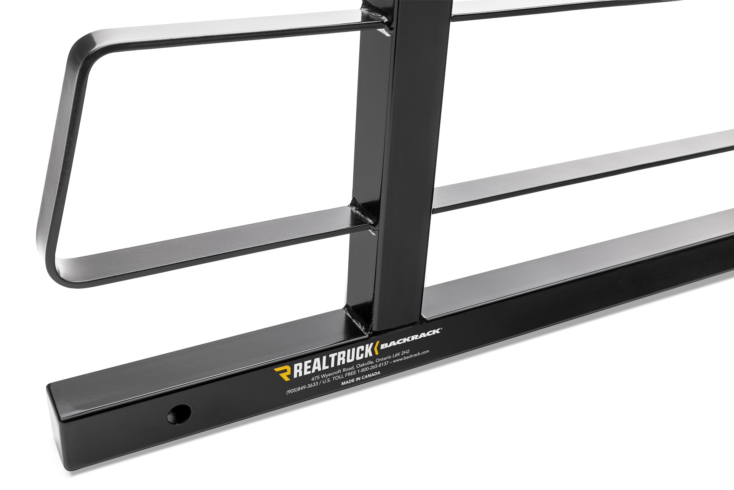 RealTruck BACKRACK Original Rack Frame Only | Black, No Drill | 15004 | Fits 2004-2025 Ford F-150; 2007-2018 Chevrolet/GMC Silverado/Sierra 1500; 2008-2019 & 2022-2025 Toyota Tundra & Others
