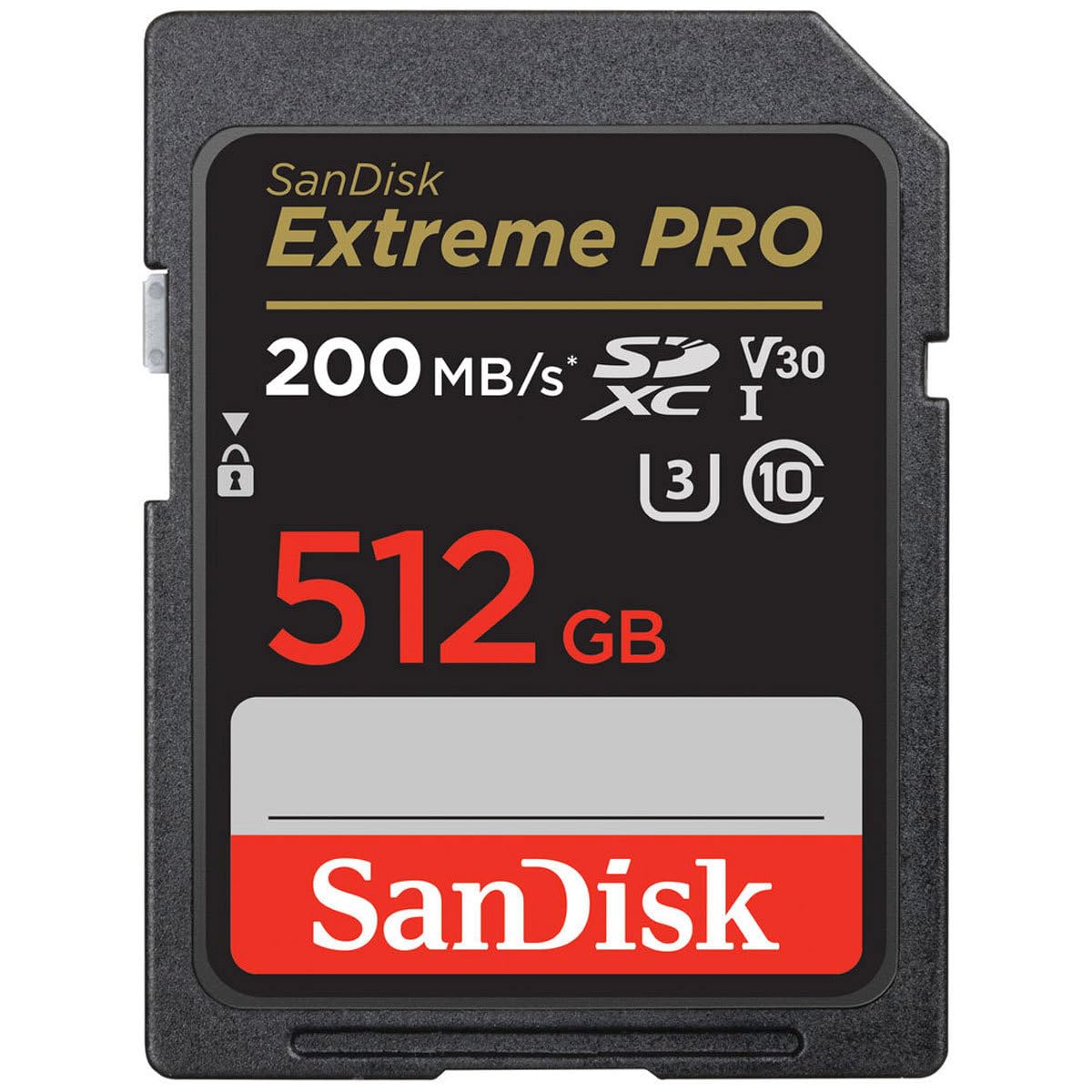 SanDisk Extreme PRO 512 GB Class 3/UHS-I (U3) V30 SDXC