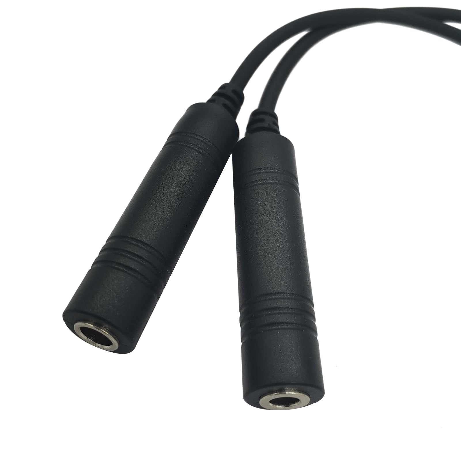 stdgove 2 Pin K1 to Airbus Adapter Aviation Intercom Splitter U174 Conversion Cable Ga Headset Helicopter Aircraft Headphone for Baofeng Radio