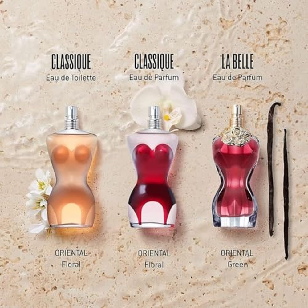 Jean Paul Gaultier Classique for Women Eau de Toilette Spray, 3.4 Ounce