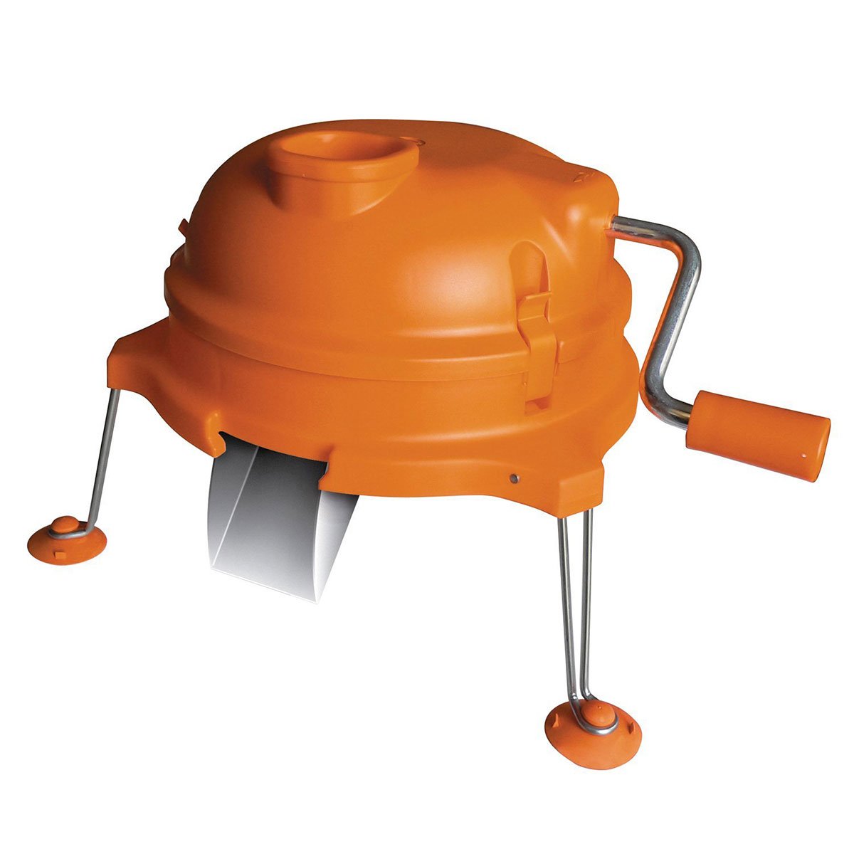Dynamic CL006 Dynacube Commercial Vegetable Dicer, 3/8' x 3/8' Manual Tabletop Cuber, Orange