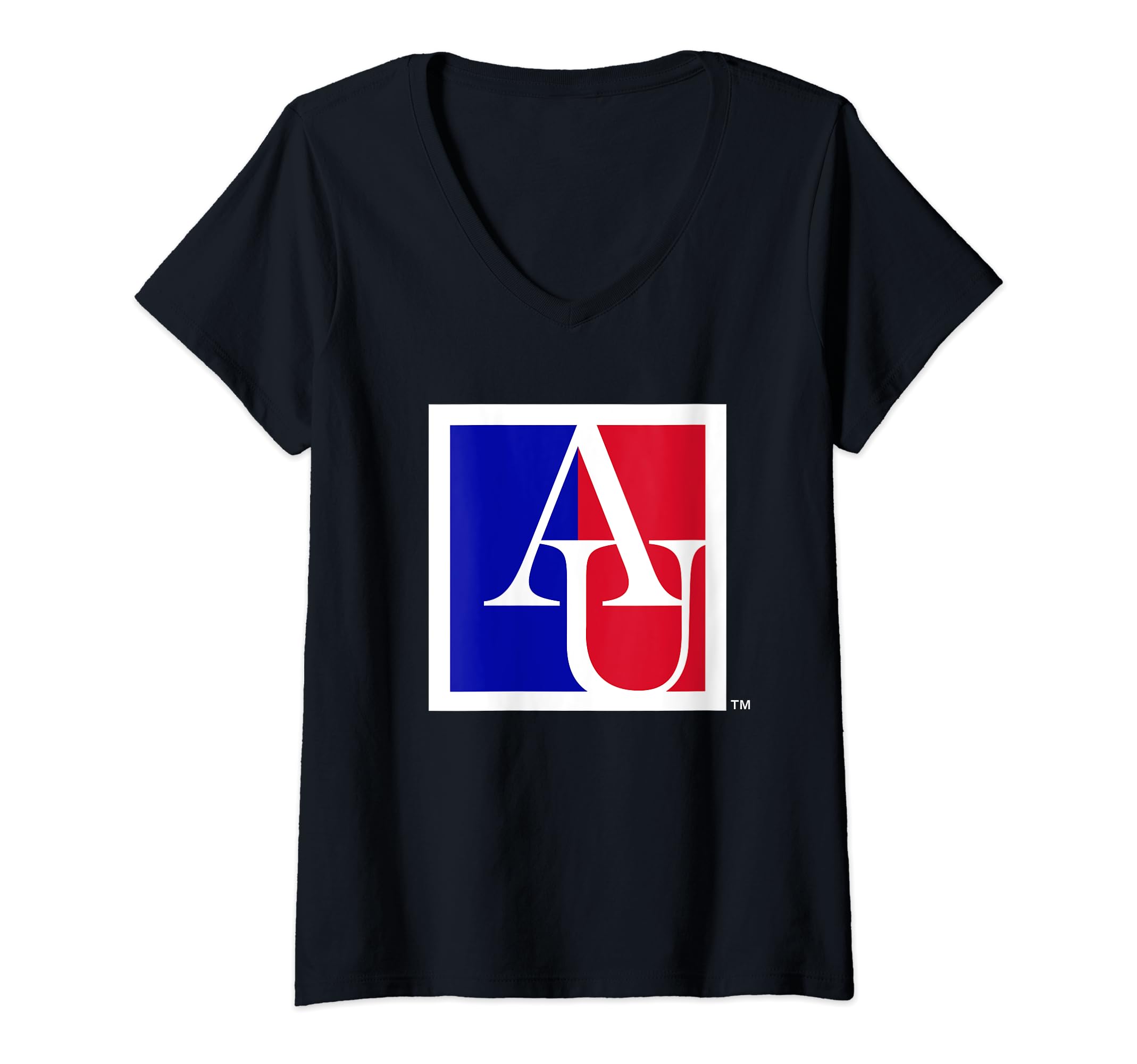American University Eagles Icon Officially Licensed V-Neck T-Shirt