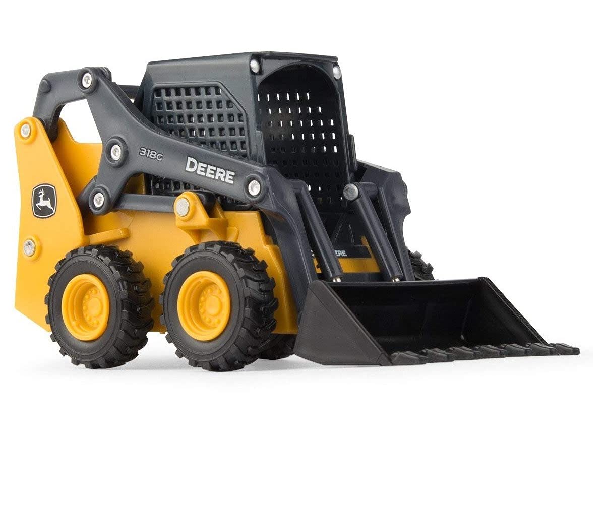 ERTL Big Farm John Deere 318G Skid Steer Toy - 1:32 Scale - Farm and Construction Toys - Collectible John Deere Toys - 3 Years and Up