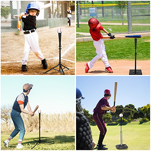 BaseGoal Batting Tee Topper Replacement Basic Ball Rest Rubber Cup (2 Pack)