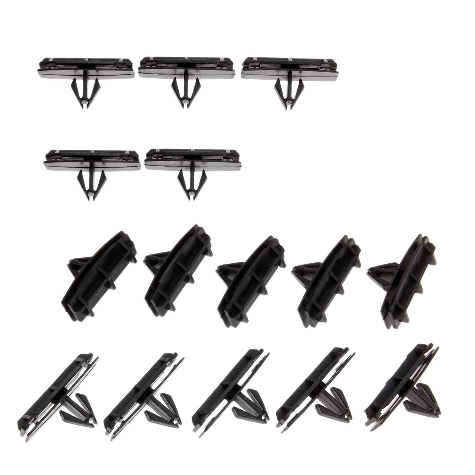 Mtsooning 50PCS Fender Flare & Rocker Moulding Clip 68039280-AA Replacement for Wrangler Unlimited Jk