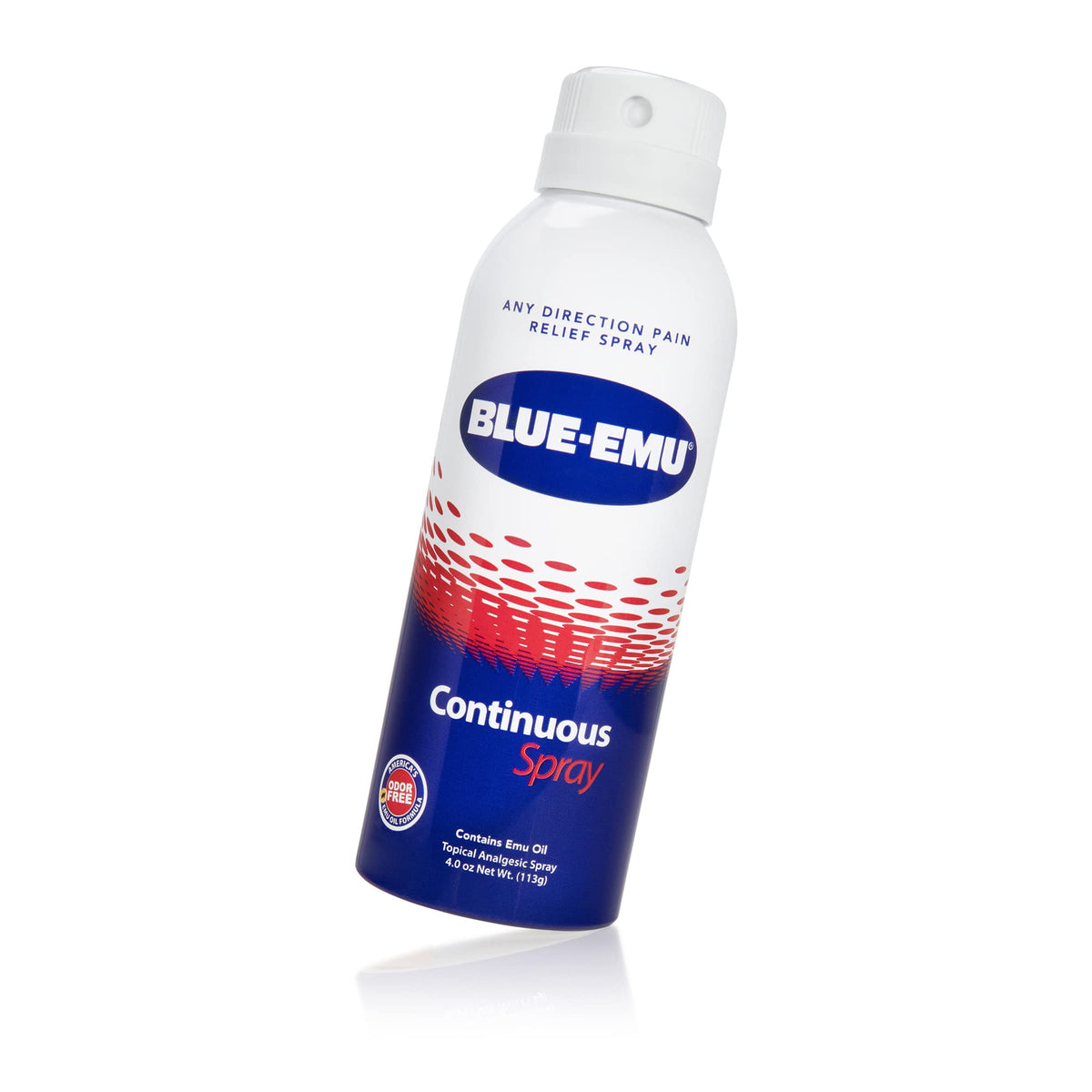 Blue Emu Pain Relief Spray for Muscle, Joint & Bruises Fast Drying Support w/Emu Oil, 4oz