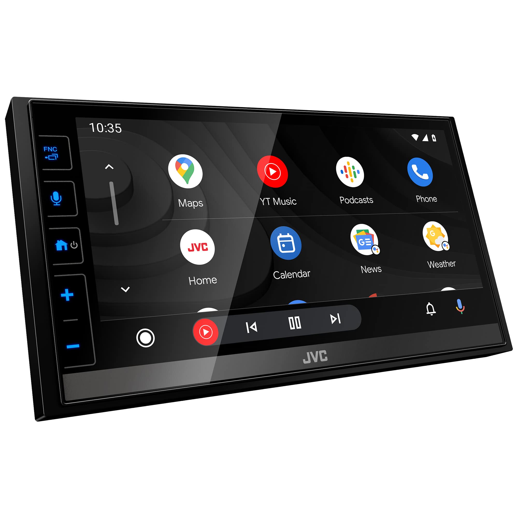 JVC KW-M780BT Apple CarPlay Android Auto Digital Media Player, Double Din, 6.8 Inch LCD Touchscreen, AM/FM, Bluetooth, MP3 Player, USB Port, iDatalink Maestro, SiriusXM, Class D Amp, Car Radio