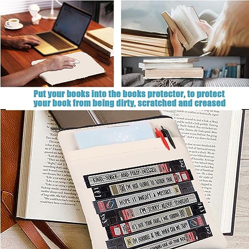 LQRI Brooklyn 99 TV Show Book Sleeve with Zipper Brooklyn 99 Fans Gift Bookish Book Cover