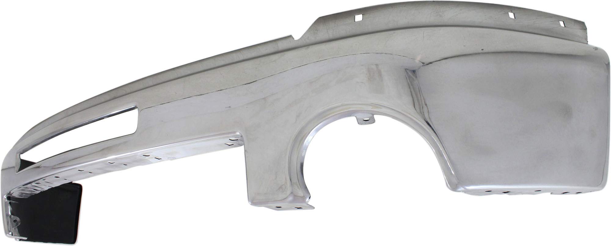 Garage-Pro Bumper Kit for GMC Sierra 1500 2007-2013 Front Chrome Steel w/Fog Light Holes For Models With Towing Package Replaces # 15902856 GM1002834 15131299 GM1015100