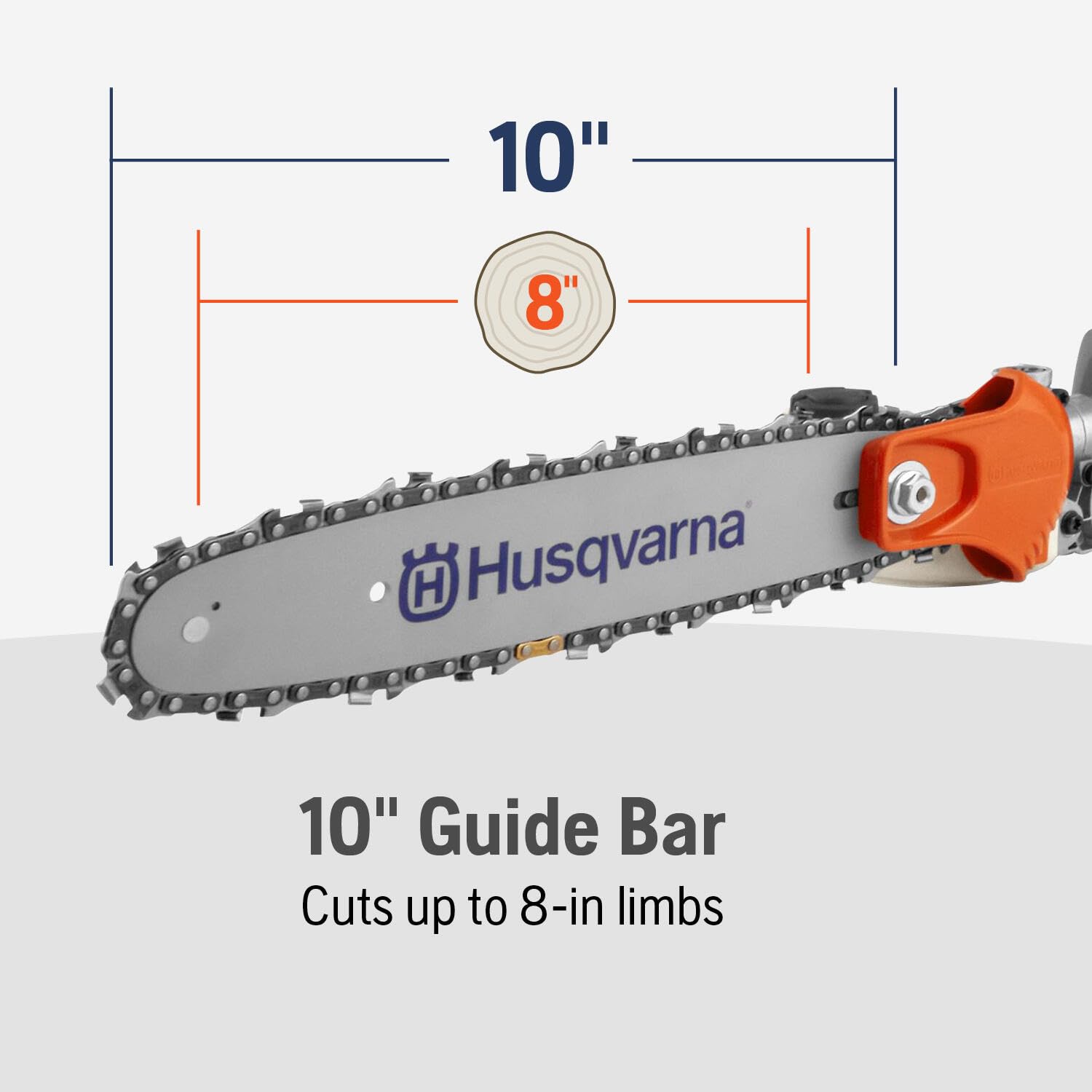 Husqvarna 970700201 PA310 Pole Saw Attachment, Orange