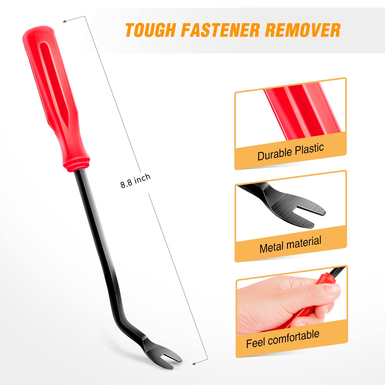 Gooacc 101Pcs Engine Under Cover Push-Type Retainer for Lexus &Toyota Clips 90467-07201 Front Bumper Nut Grommet Avalon & Camry 90189-06193 Liner Screw Bolt 90159-60477 with Fastener Remover