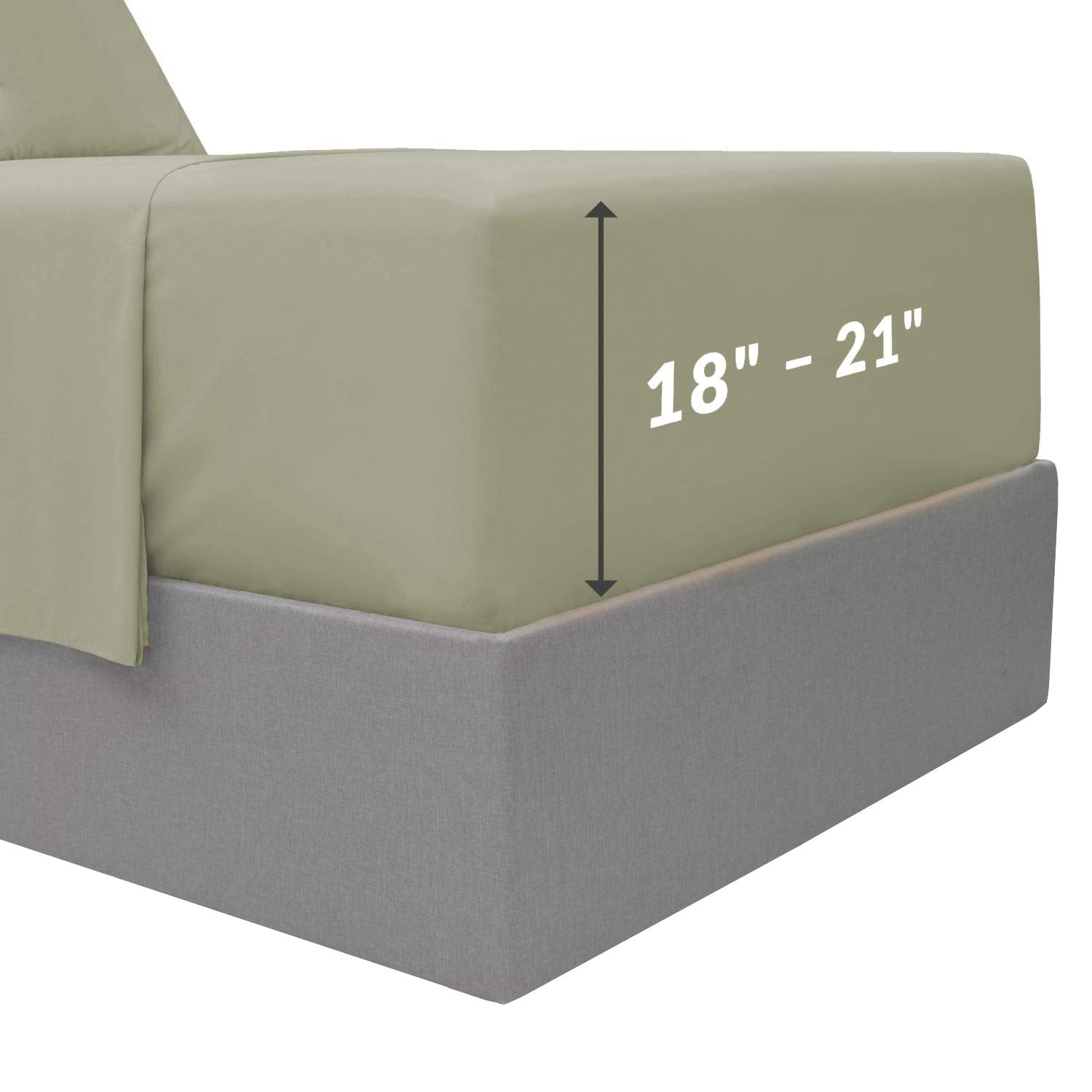 12 Pack of Mellanni Extra Deep Pocket Twin Sheet Set (Twin, Spa Mint)