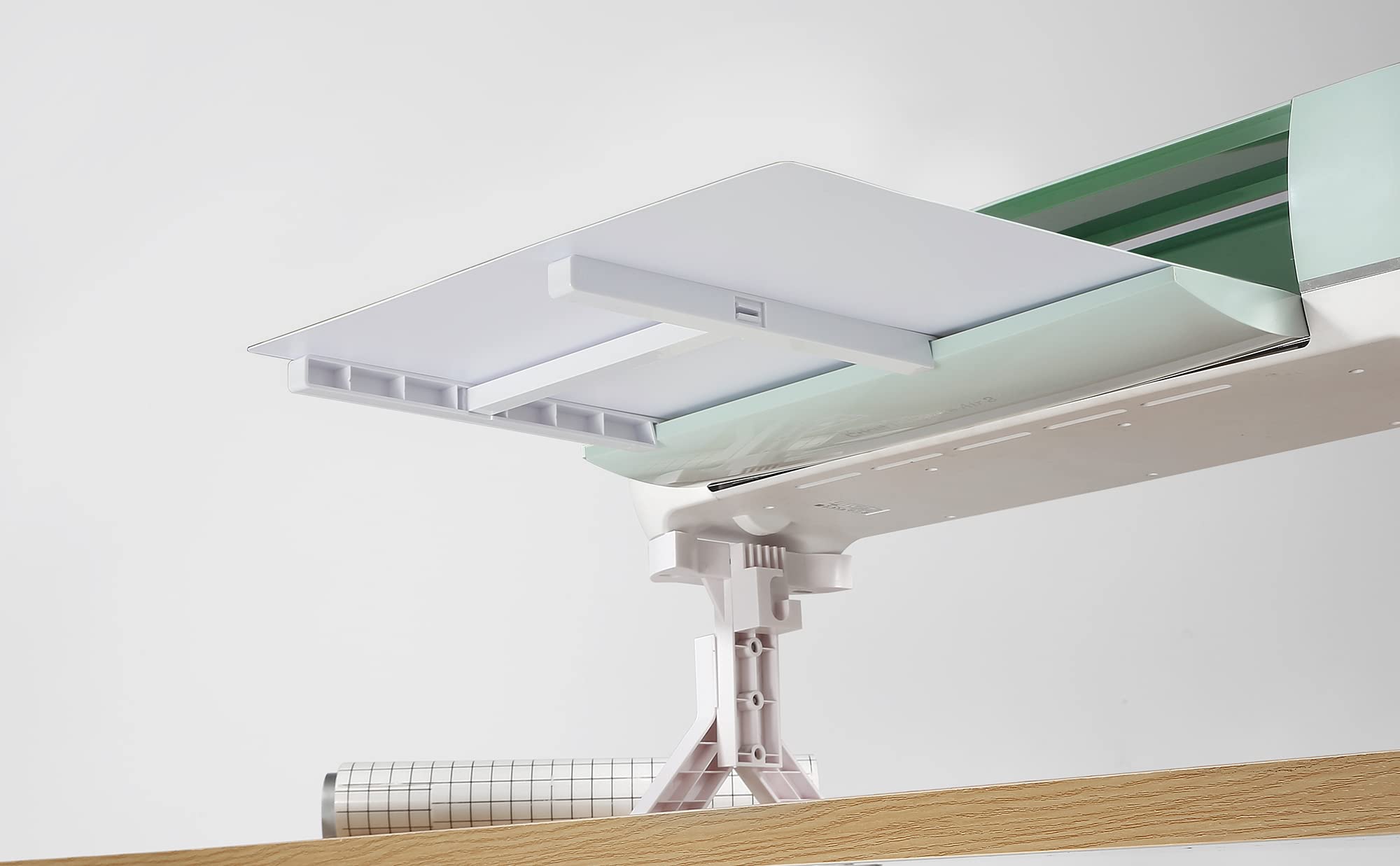 AOOIIN Extension Tray for Cricut Maker 4/Maker 3/Maker and Explore 4/3/2/Air, Cutting Mat 12x12 Holder for Cricut Maker and Explore Air Series, Tray Extender Compatible with Grip Mat