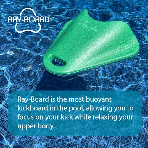 Ray-Board Kickboard (Speckled Blue, Adult/Large)