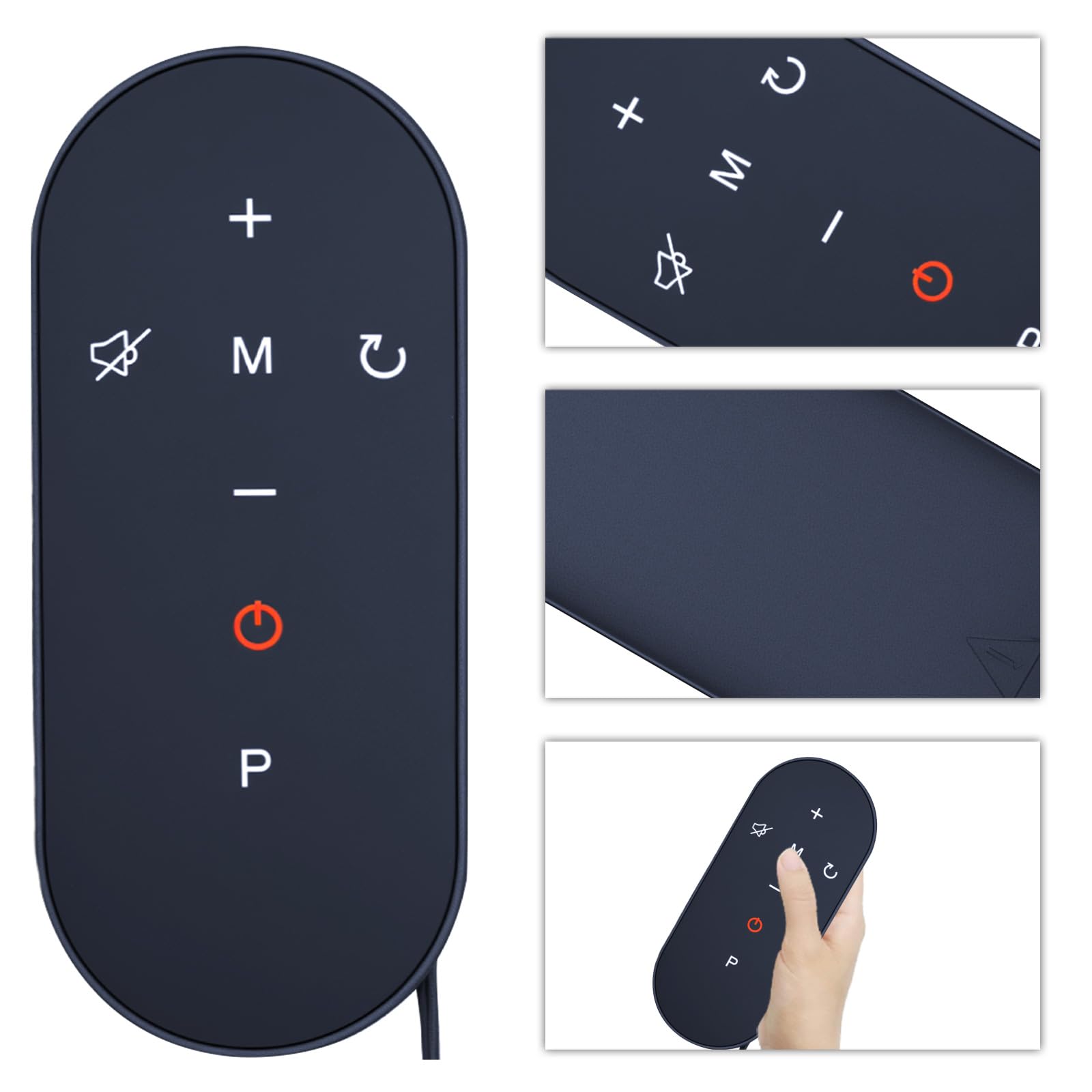 RYQIF Replacement Remote Control with for ActiveLife Q22/LIVIVOX LX-22-2B/EGORUN Q22-3/RitKeep Fitness KRD-Q22/REDLIRO JK08F Under Desk Treadmill
