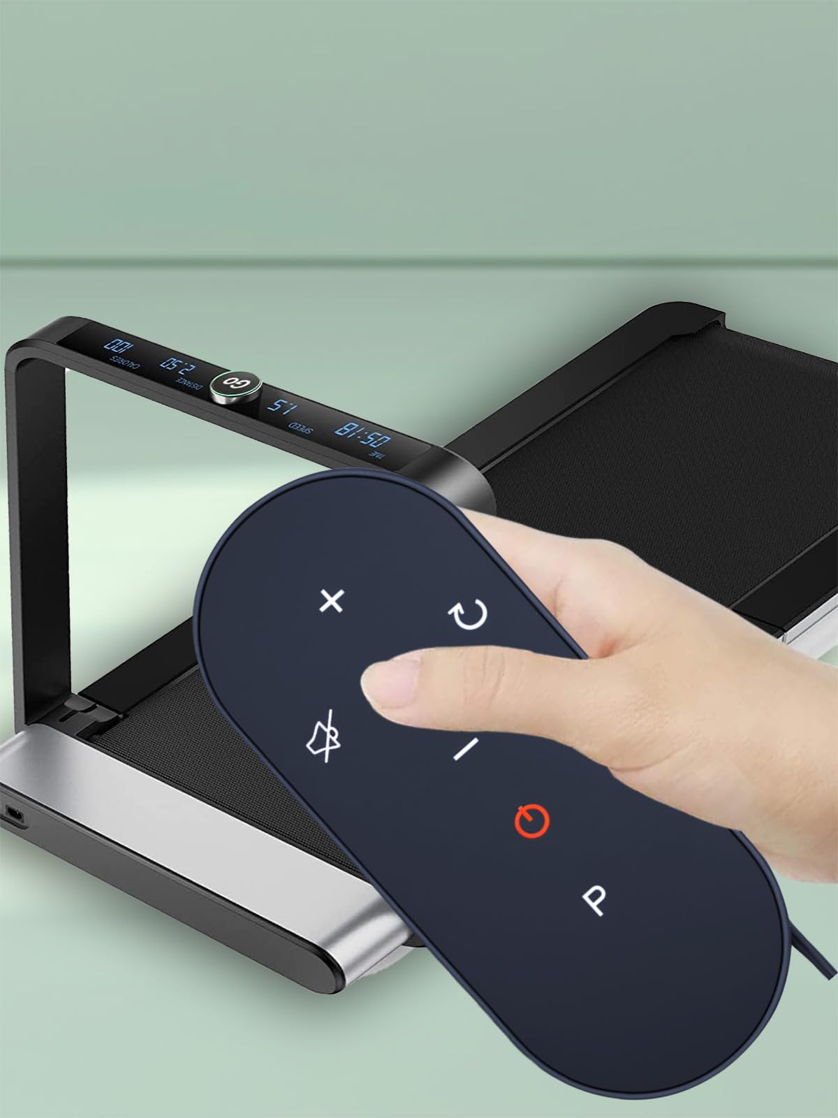 WDZP New Replacement Remote Control for Walking Pad – Compatible with ActiveLife Q22, LIVIVOX LX-22-2B Max 2.5 HP Portable Under Desk Treadmills, EGORUN Q22-3, RitKeep Fitness KRD-Q22, REDLIRO JK08F