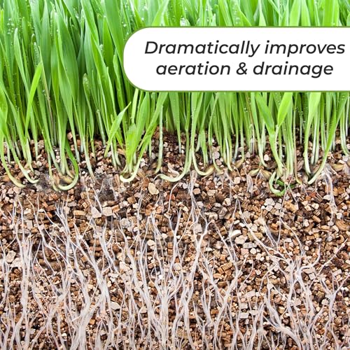 Organic Vermiculite by Perfect Plants - 8 Dry Quarts Natural Medium Grade Soil Additive for Potted Plants