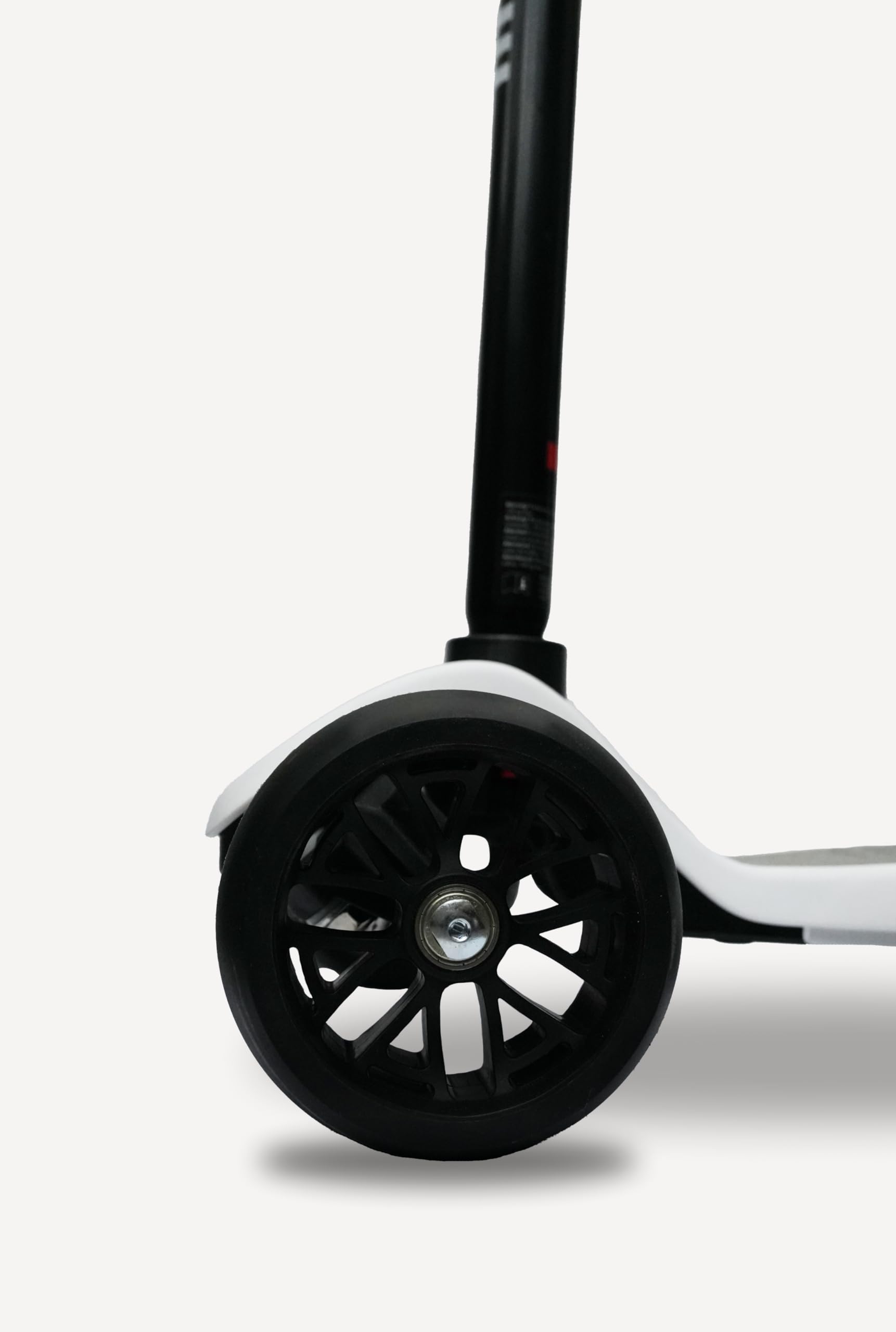 Micro Kickboard Reloaded Three-Wheel Scooter for Big Kids, Teens, & Adults – Lean-to-Steer Carving Ride, Adjustable T-Bar, Wide Wheels, Up to 220 lb, Ages 13+ (White)