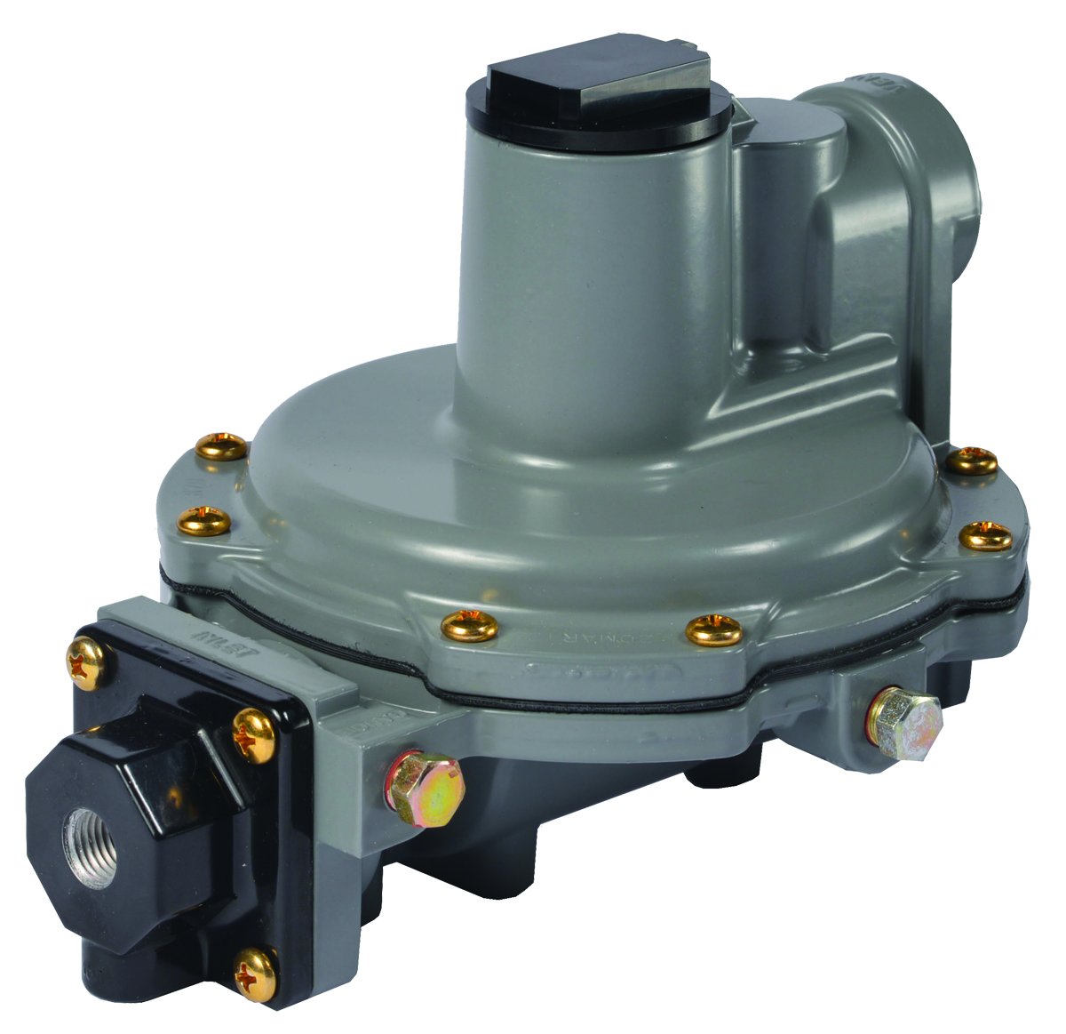 Emerson-Fisher LP-Gas Equipment R632A-CFF Integral 2-Stage Regulator, 9-13" W.C Spring, 1/4" x 3/4" NPT