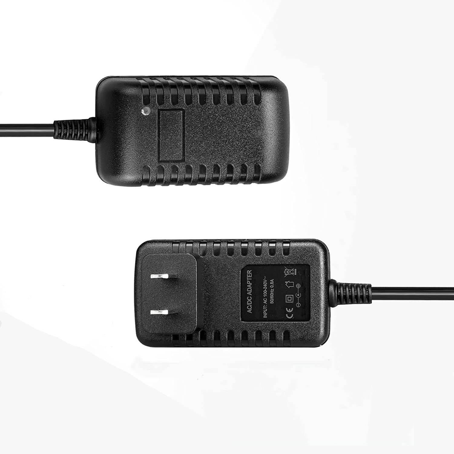 Wall AC Adapter Power Cord Compatible for RESTECK,Vellax,Medcursor,Mirakel,InvoSpa Shiatsu Back Shoulder and Neck Massager Charger Power Supply 12V(Only Fit for 12V Massager )