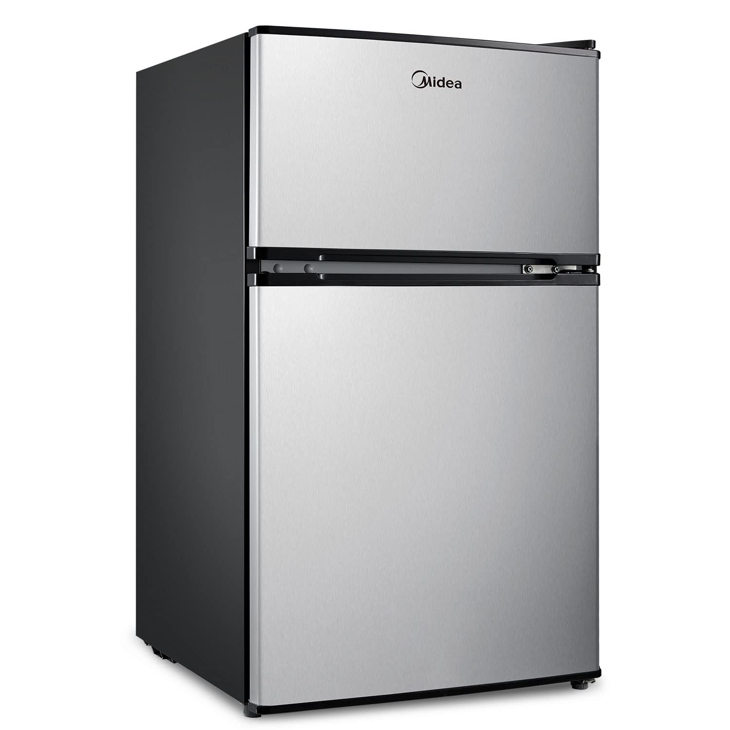 Midea WHD-113FSS1 Compact Refrigerator, 3.1 cu ft, Stainless Steel