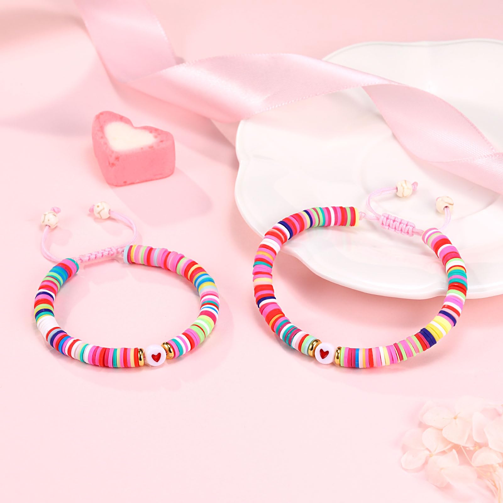 UPROMI First Day of Kindergarten Bracelet Gift, Back to School Bracelet Mommy and Me, First Day of School Bracelet Mom Mother Daughter Back to School Stuff Gifts for Kids