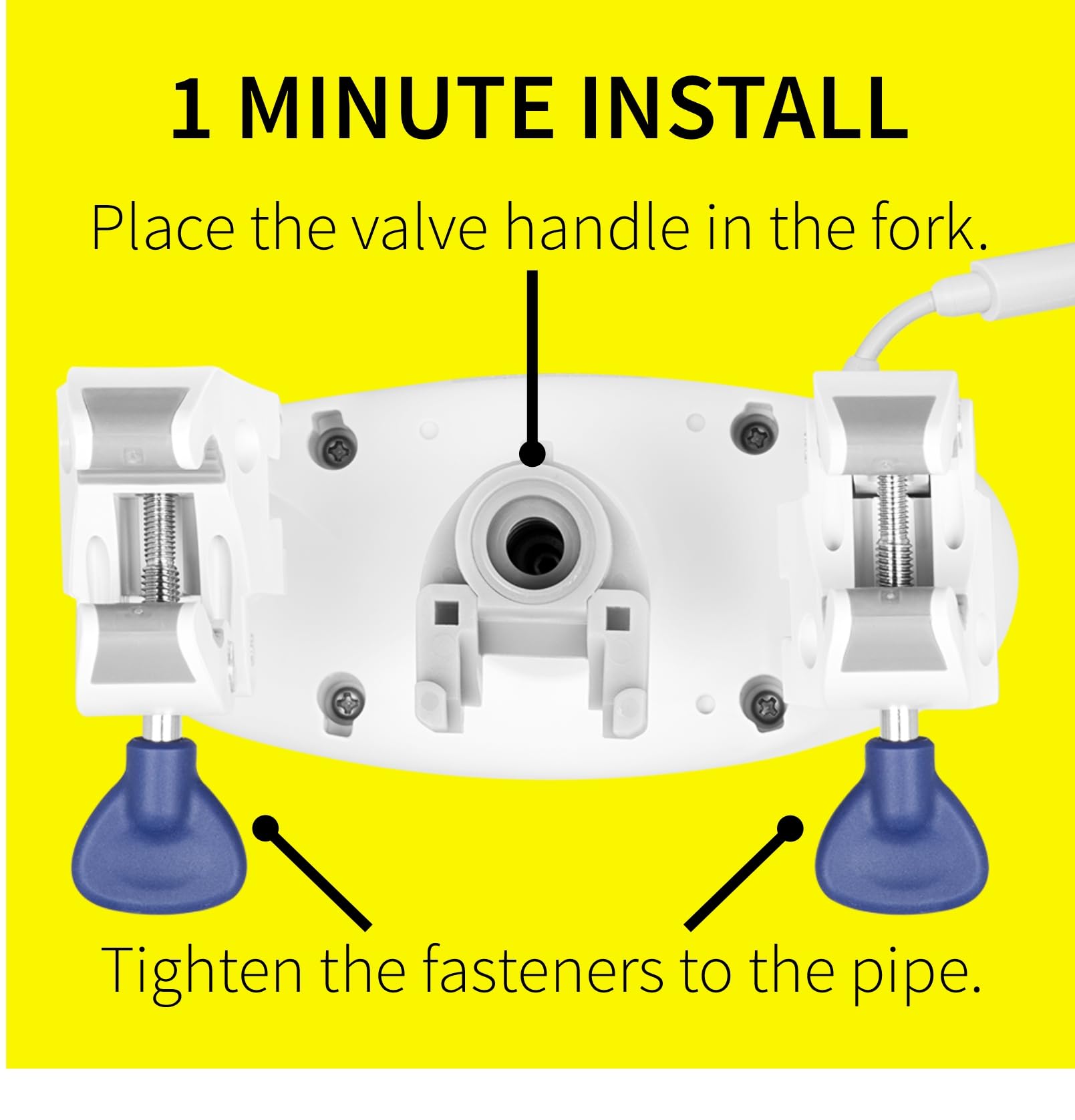Zooz Z-Wave Long Range 700 Series Titan Water Valve Actuator ZAC36 | Compatible with Z-Box, SmartThings, Works with Ring Alarm