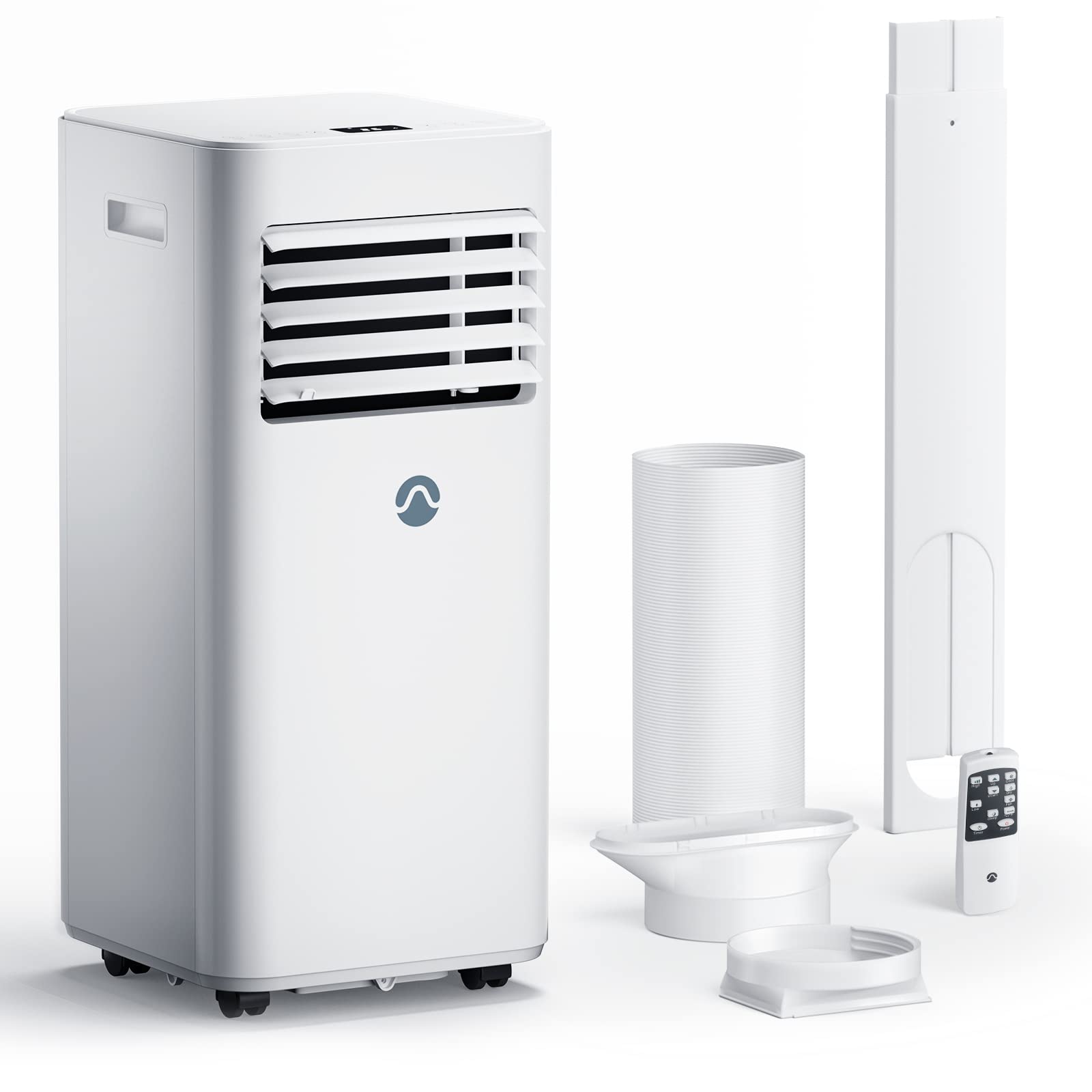 Portable Air Conditioners, 10000 BTU Portable AC for Room up to 450 Sq. Ft., 3-in-1 AC Unit, Dehumidifier & Fan with Digital Display, Remote Control, Window Installation Kit, 24H Timer, Sleep Mode