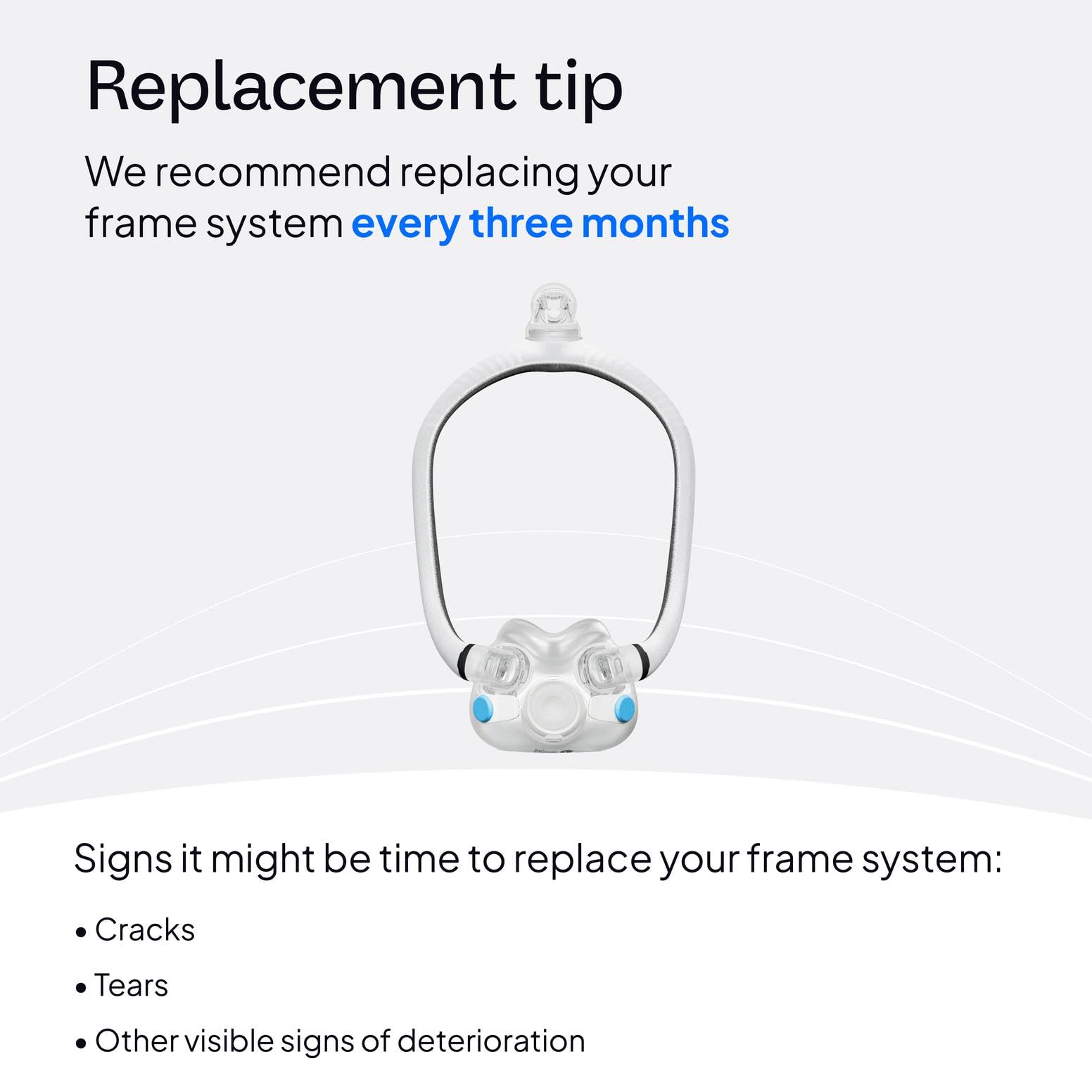 Resmed AirTouch F30i Comfort Frame System Without Headgear - Large Cushion/Standard Frame