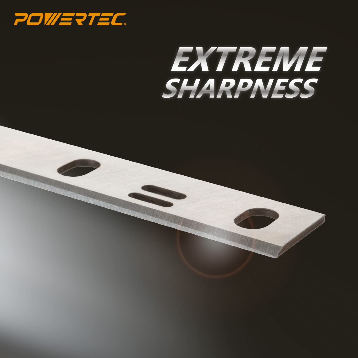 POWERTEC 6 Inch Jointer Blades for Performax 90237 Jointer, Set of 2 (148150)